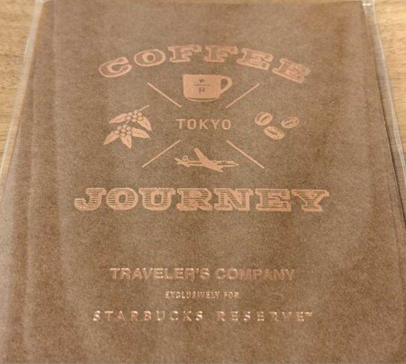 TRAVELER’S notebook for Starbucks Reserve Roastery Tokyo Cardfile passport size