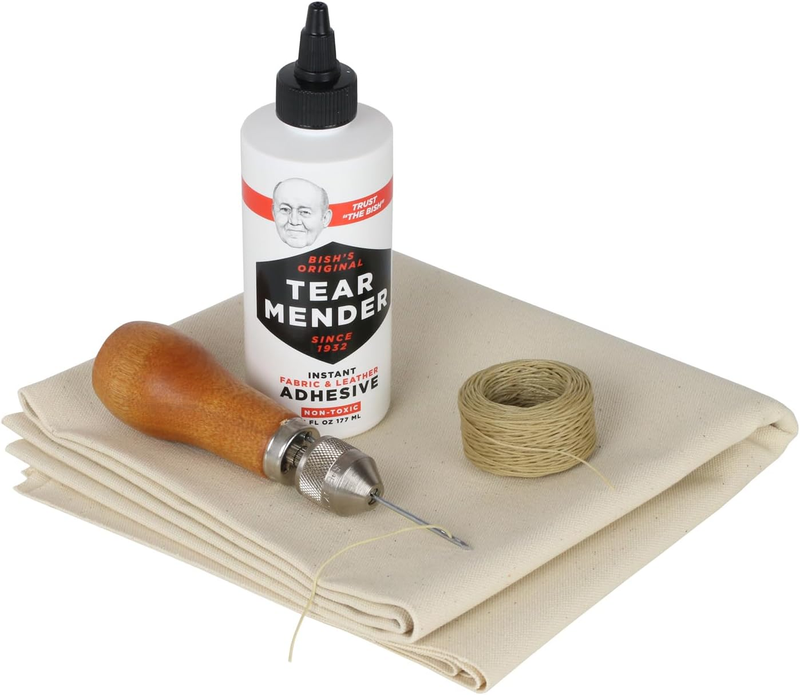 Complete Repair Kit for Canvas Tents, Pop-Up Campers, Tarps