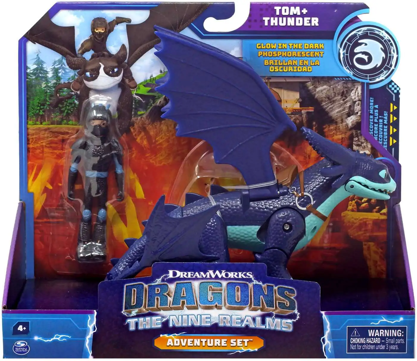 DreamWorks DRAGONS The Nine Realms Rider & Dragon Adventure
