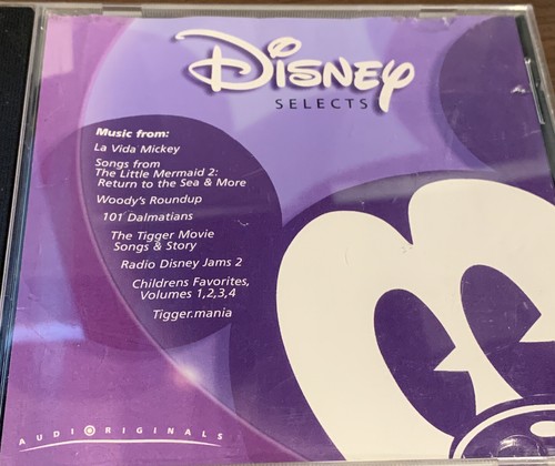 Disney Program CD DVD セット Disney Selects Music CD 2000 13 Of Your Favorite Songs Movie