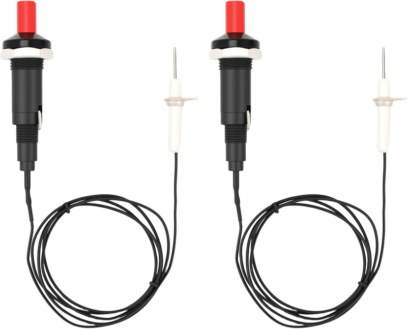 2 Pairs Piezo Grill Igniter Spark Kit for Gas Grill Range Heater Stove