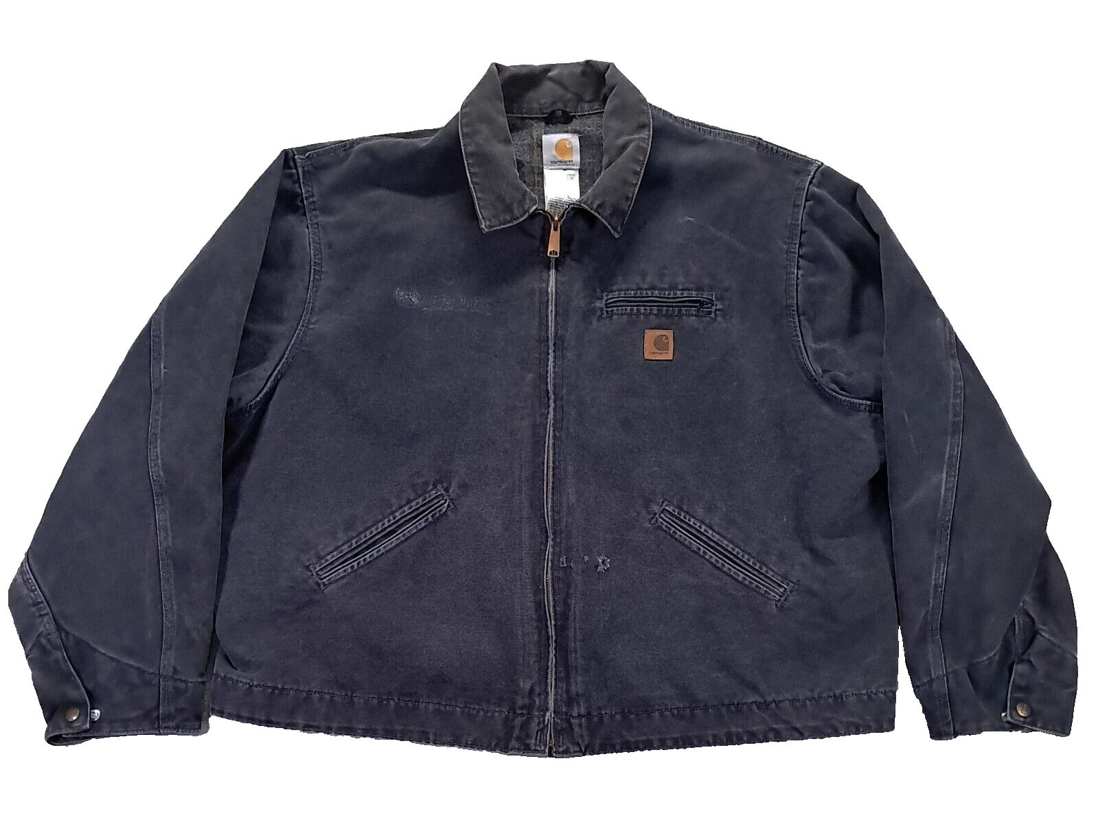 Carhartt デトロイトジャケット XLサイズ J97 PTL Carhartt Detroit Jacket J97 PTL Petrol Faded Distressed