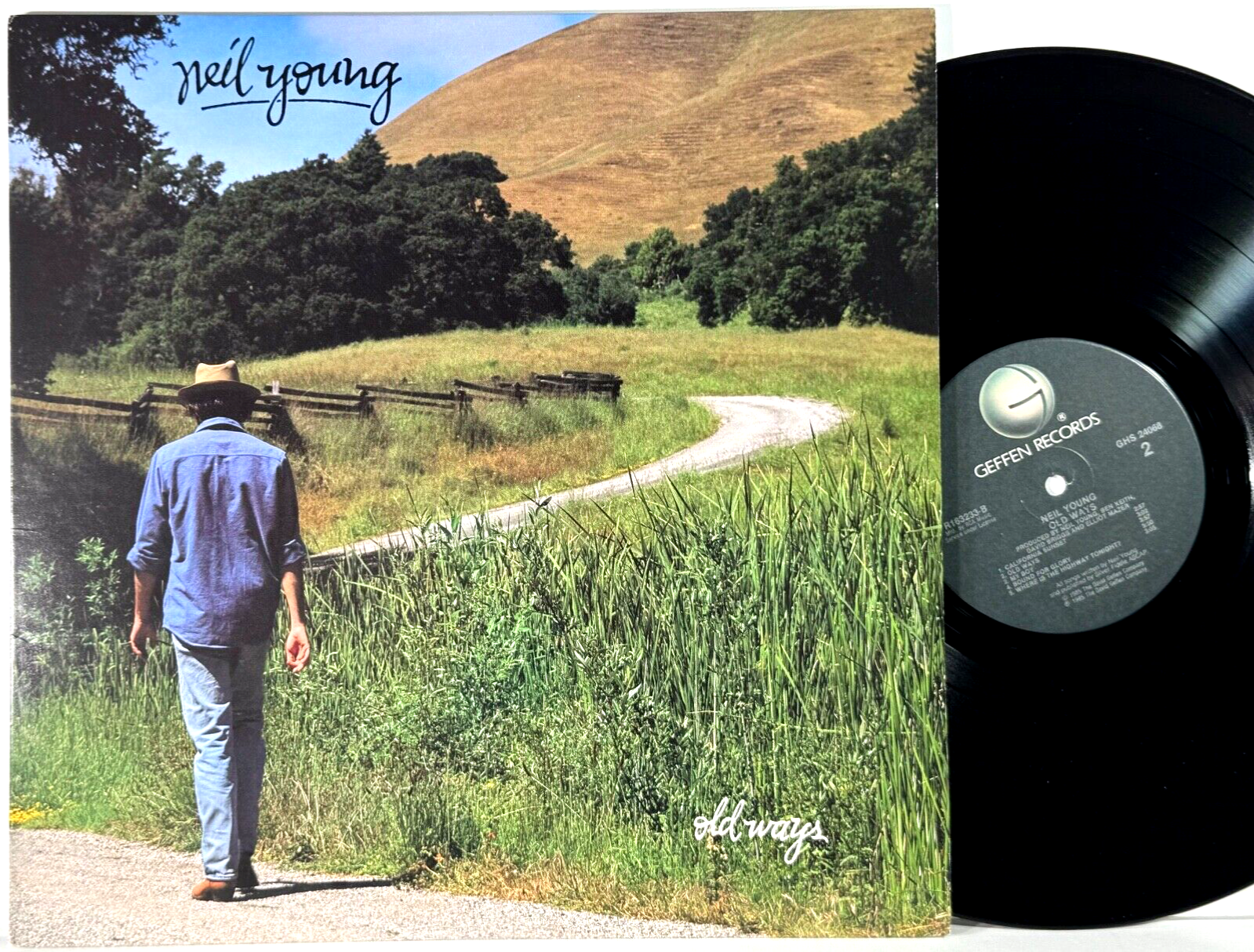 Neil Young - Old Ways [Geffen Vintage] Vinyl LP Record Album