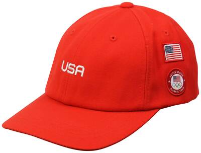 

Неструктурированная женская кепка Hurley USA — университетский красный — новинка