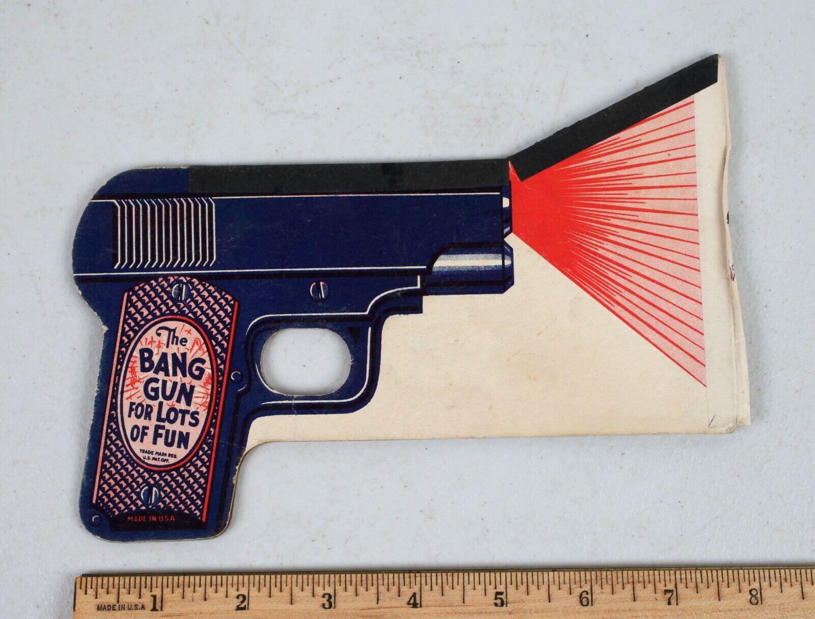 Vintage Iron Age Safety Shoe Paper Bang Gun For Lots of Fun Vintage Iron Age Safety Shoe Paper Bang Gun For Lots of Fun