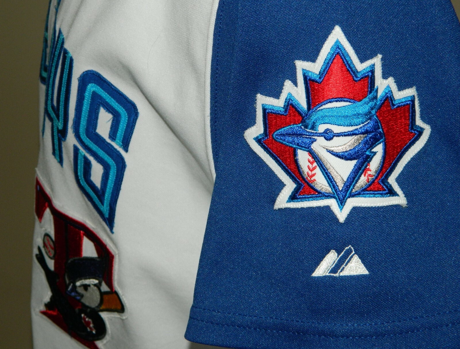 2002 Ken Huckaby Game Worn Toronto Blue Jays Home Jersey #20 - Majestic