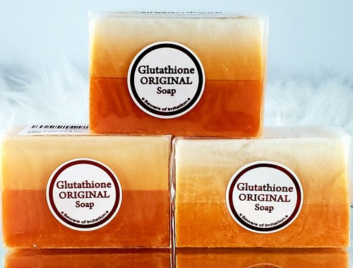 Kojic Acid & Glutathione Original Soap 120gms (3 Bars) NEW