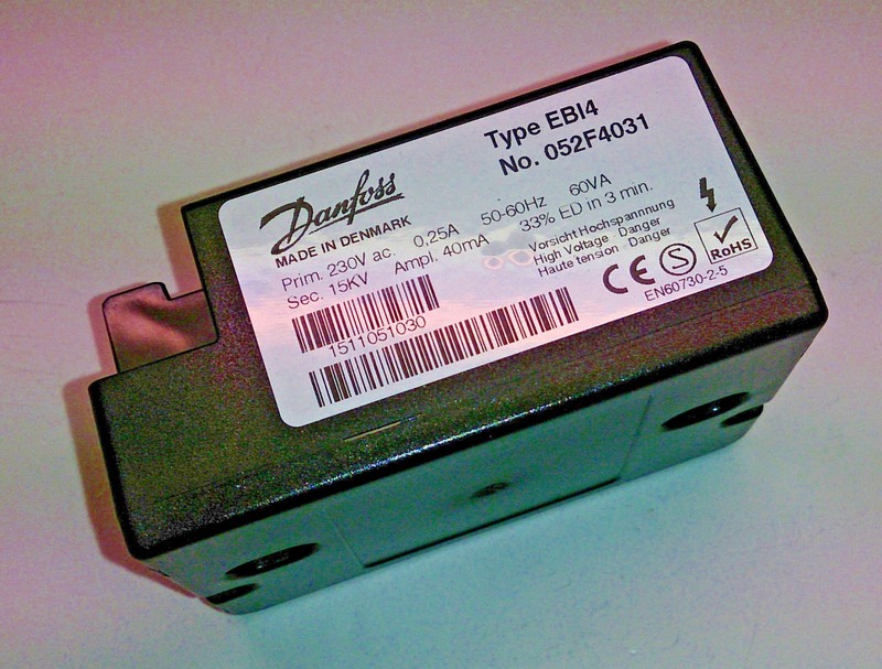 Danfoss ZüNdtrafo 052f4031 AusfüHrung Buderus Be / Be-A 87185750990