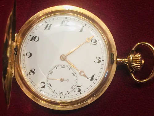 IWC 1913 14k Vintage Pocket Watch