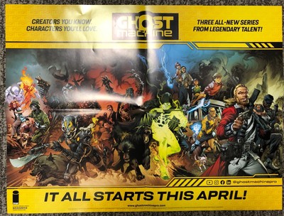 GHOST MACHINE UNIVERSE REVERSIBLE IMAGE COMICS PROMO POSTER (2024)