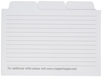 ADVANTUS CORPORATION Cropper Hopper Photo Case Refill Cards 12/Pkg, 4