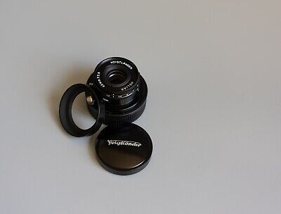 Voigtlander USA 40mm f/2.8 Heliar Aspheric Leica M Black Paint