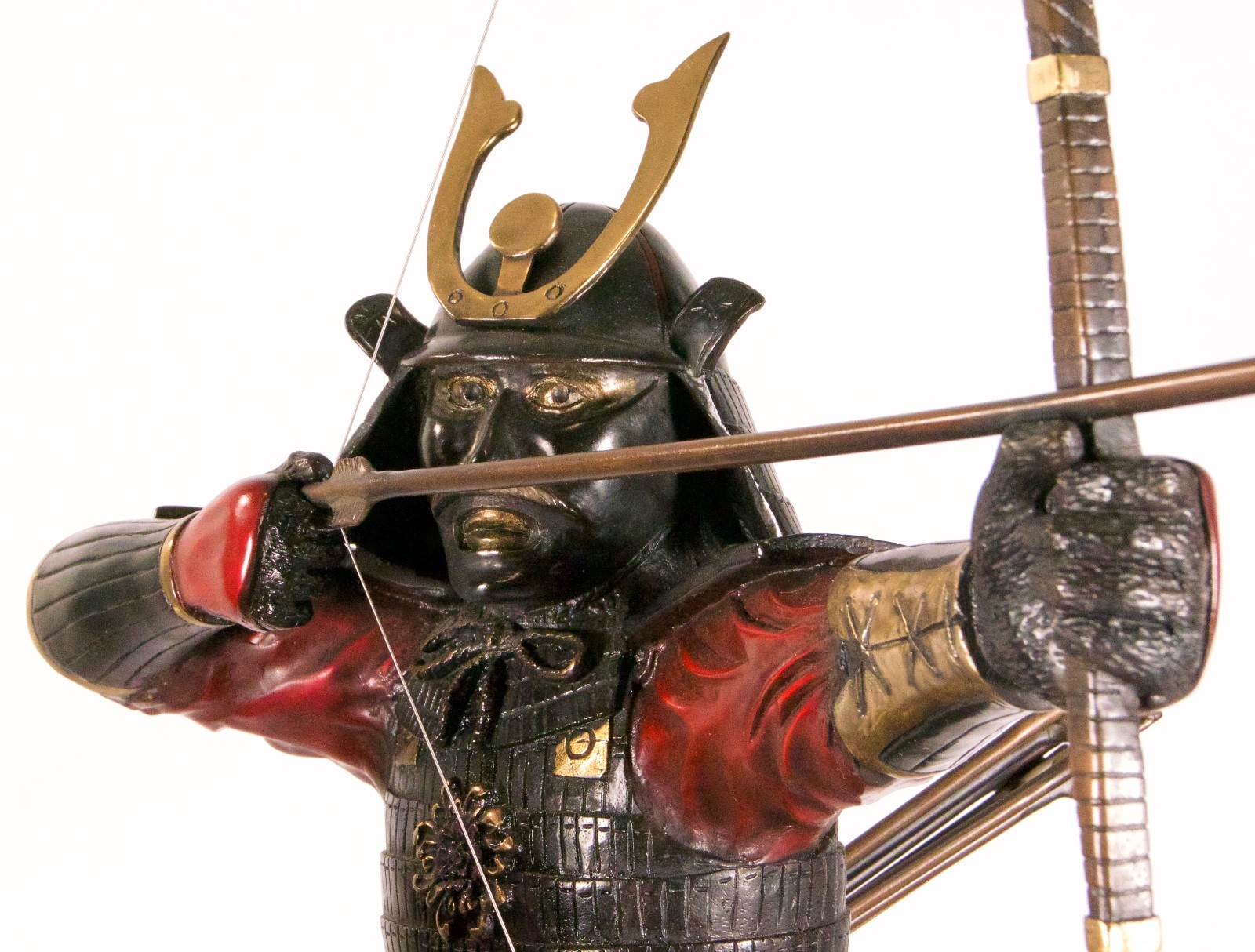 Yabusame Warrior - Bronze Sculpture by Barry Stein