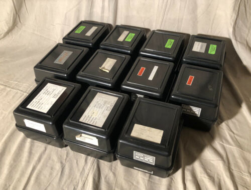 Photomask Photolithography Carrier Tray Cassette Cartridge E55 Box 5" (11 pcs