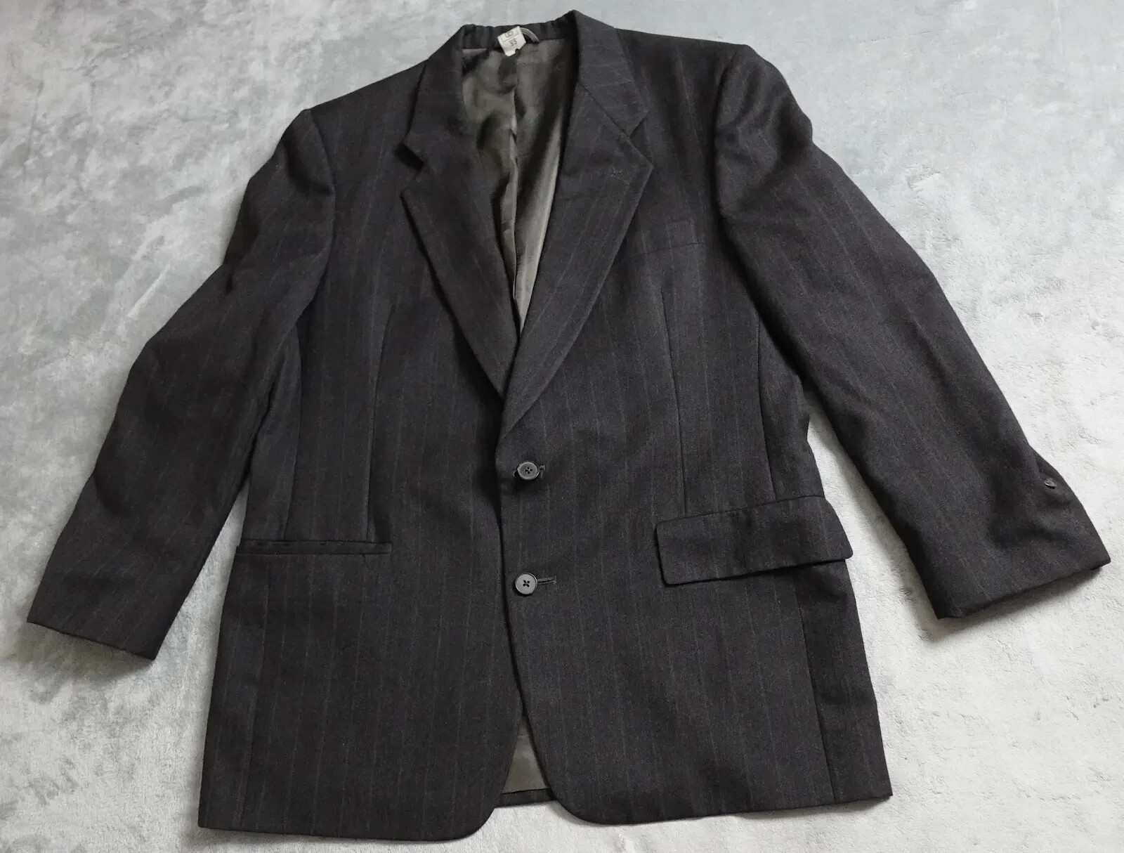 ディオール ウールコート 42R Vintage 70s Men Christian Dior Monsieur Trench Coat Sz 42R