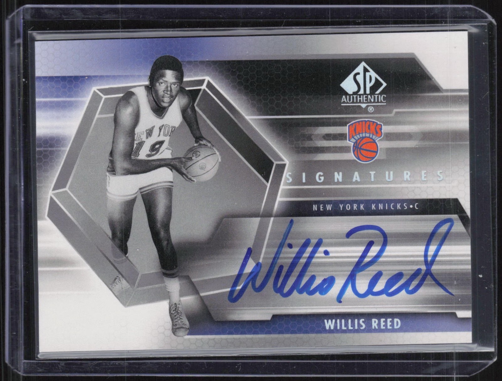 2005 SP Authentic SP Signatures Willis Reed Auto Autograph