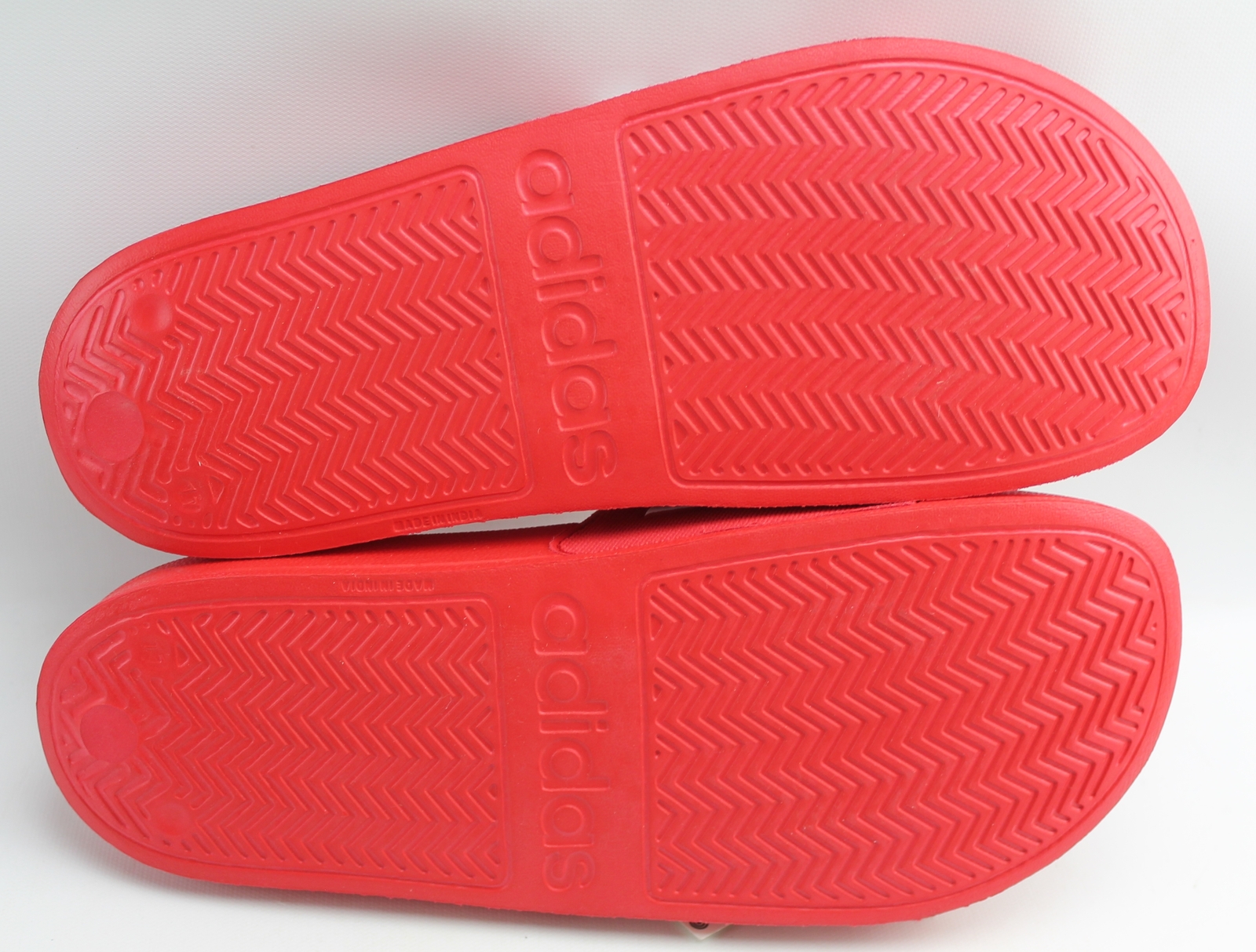 Adidas Slides Red Shower Shoes Size 7 New FY7815