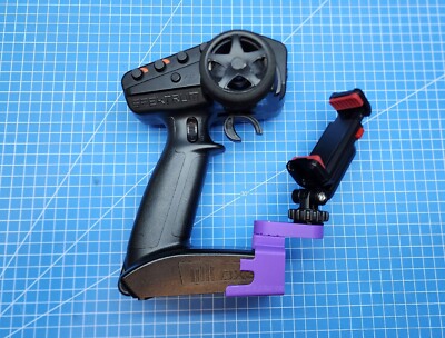 ECB 3D Printing Spektrun DX3 Battery Cover/Phone Mount, Black
