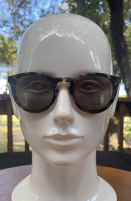 Купить calvin klein ck19523s 244 tortoise round sunglasses  display picture 1