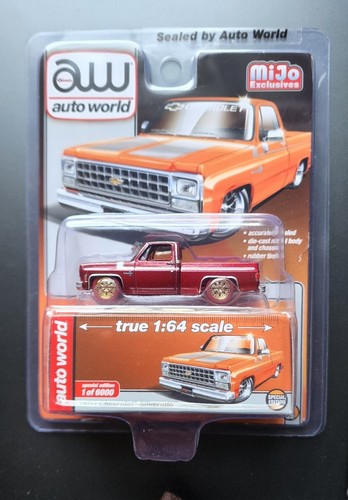 Auto World 1:64 Ultra Red Chase 1980 Chevrolet Silverado