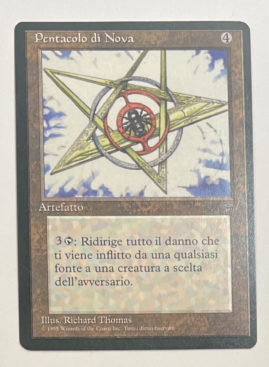 MTG　Nova Pentacle　【LEG】 英語 MTG 1x Nova Pentacle, HP, Legends, Artifact Tap Redirect