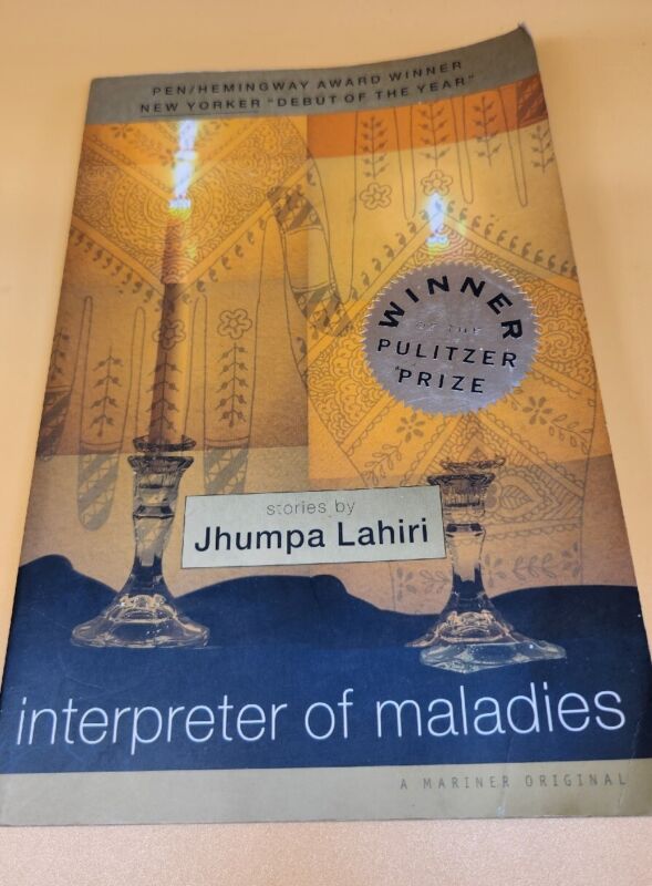Interpreter Of Maladies By Jhumpa Lahiri (1999, Trade Paperback)