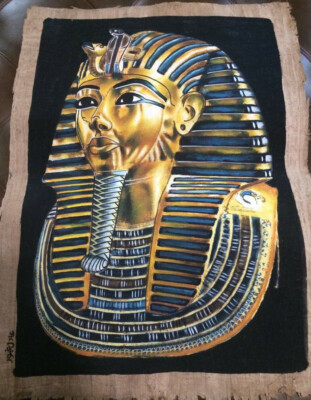 Egyptian Papyrus Painting Three-Dimensional (40 x 60 cm)
