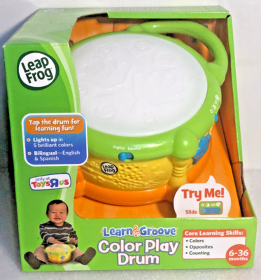 Leap Frog Toys R Us Exclusive Learn & Groove Color Play Drum Green