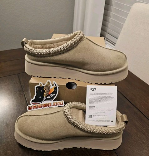 Pre-owned Ugg Size 10 Womens  Tazz Mustard Seed Platform Clog 1122553 In Yellow