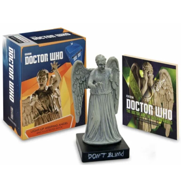 Running Press BBC Doctor Who Light Up Weeping Angel Mega Kit & Illustrated Book