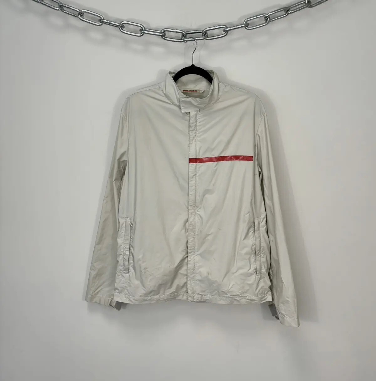 Vintage Prada Sport Luna Rossa Rare Red Tab Nylon Jacket | eBay Vintage Prada Sport Luna Rossa Rare Red Tab Nylon Jacket | eBay