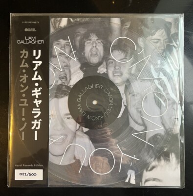 Liam Gallagher Cmon You Know Vinyl LP Crystal Clear Assai Obi Edition New Sealed