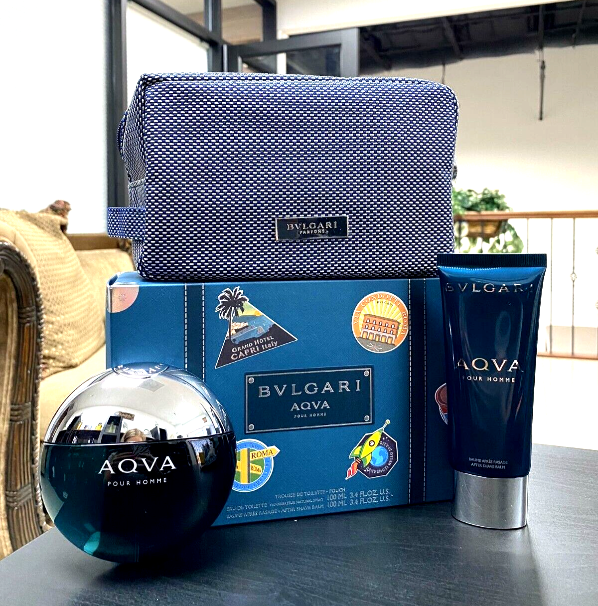 BVLGARI Aqua for Men 3 Pieces Gift Set Hard Box | eBay BVLGARI Aqua for Men 3 Pieces Gift Set Hard Box | eBay
