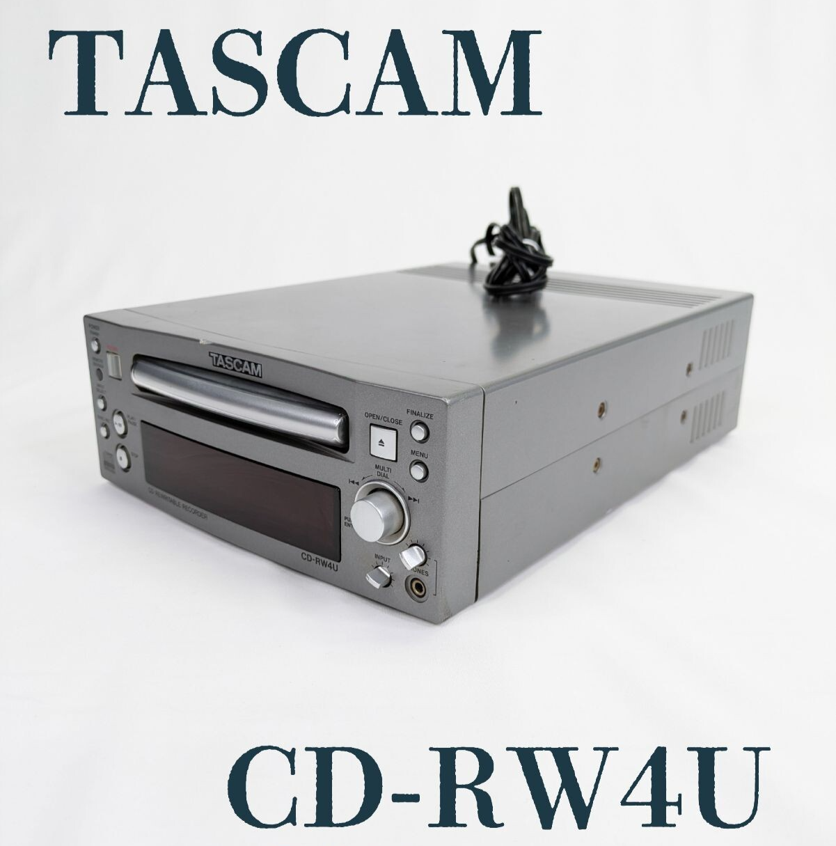 Tascam CD-RW4U CD Player Recorder Disc Tested Ships from