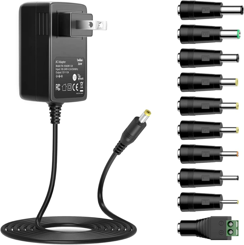 Supply Cord Wall Charger For 12 Volt Elec
