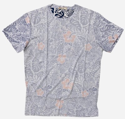 Marine Layer Men's Oahu Hawaiian Vintage Reverse Faded Wash Tee T-Shirt