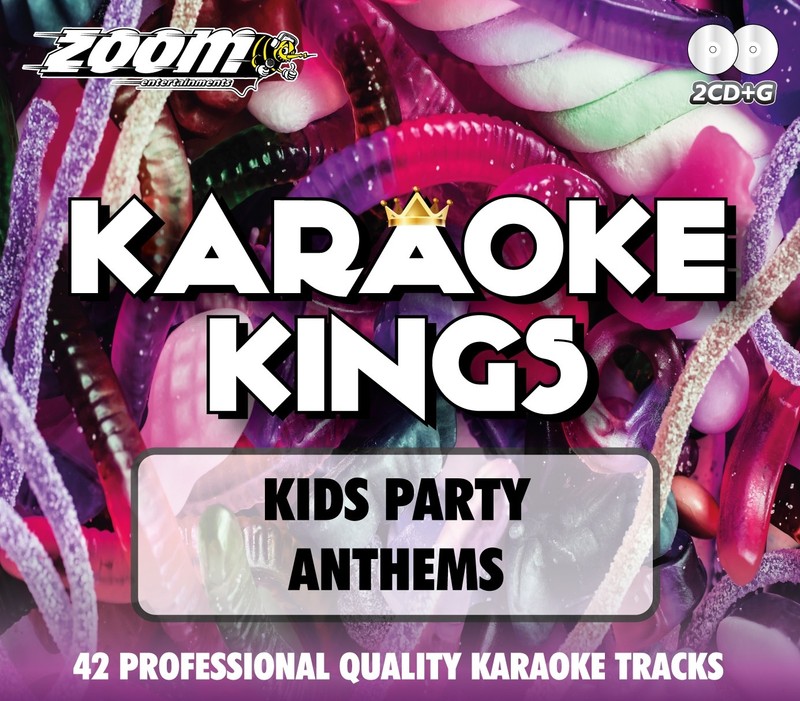 Zoom Karaoke Kings - Kids Cheesy Party Anthems - Double Cd+G Set - Black Lace