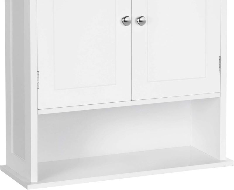 Bathroom Wall Mount Storage Organizer, Medicine Cabinet with Adjustable Shelf Do