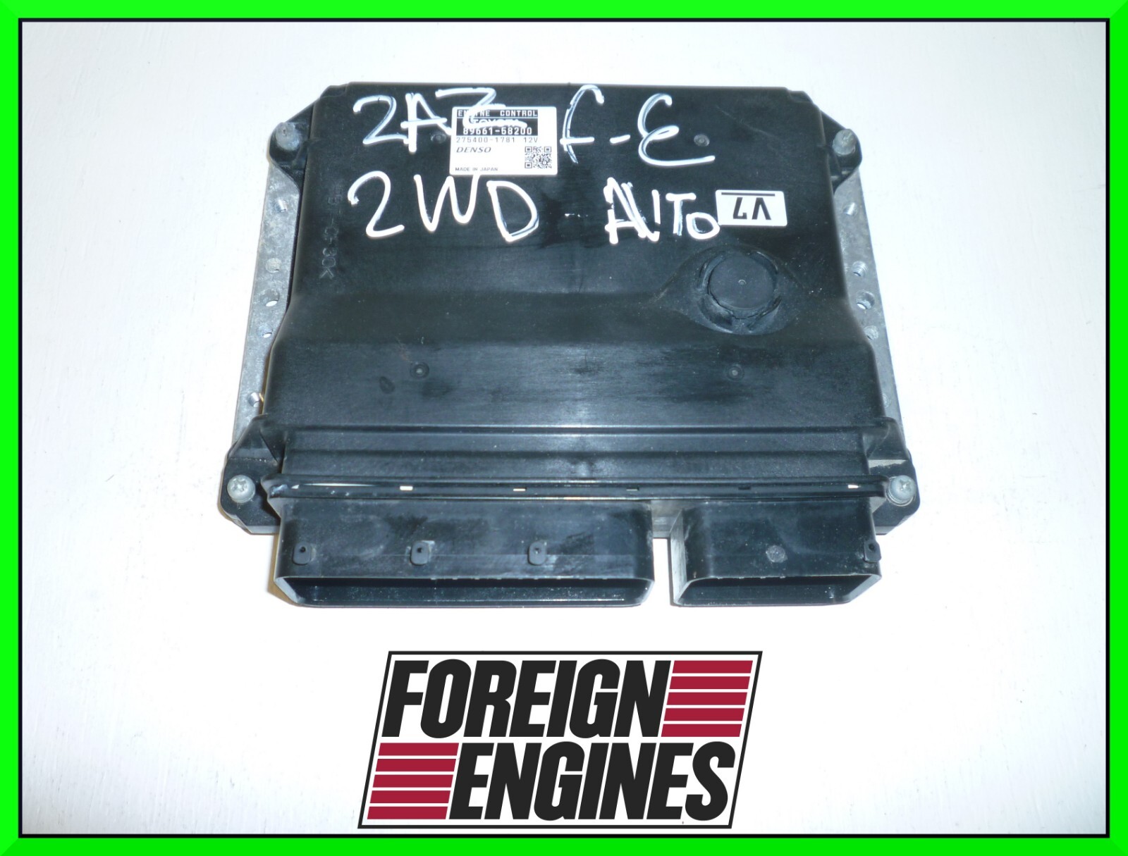 JDM TOYOTA ANH20W ALPHARD 2AZ-FE 2.4L A/T ECU ECM 89661