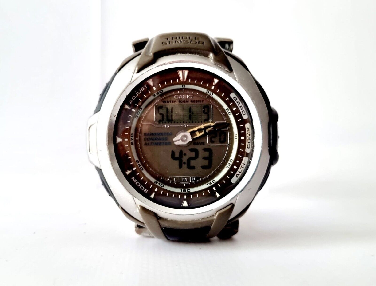 Casio watch men Protrek Tough solar triple sensor 2767 PRG Casio watch men Protrek Tough solar triple sensor 2767 PRG