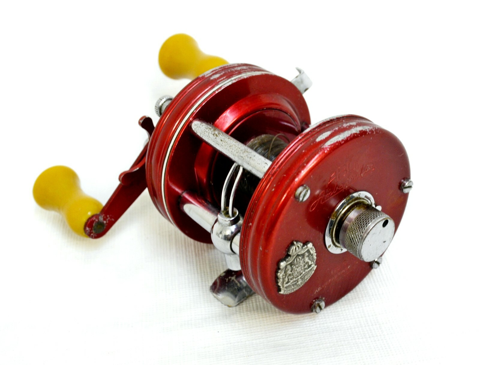 RARE VINTAGE RED ABU GARCIA AMBASSADEUR 5000 REEL MADE IN RARE VINTAGE RED ABU GARCIA AMBASSADEUR 5000 REEL MADE IN