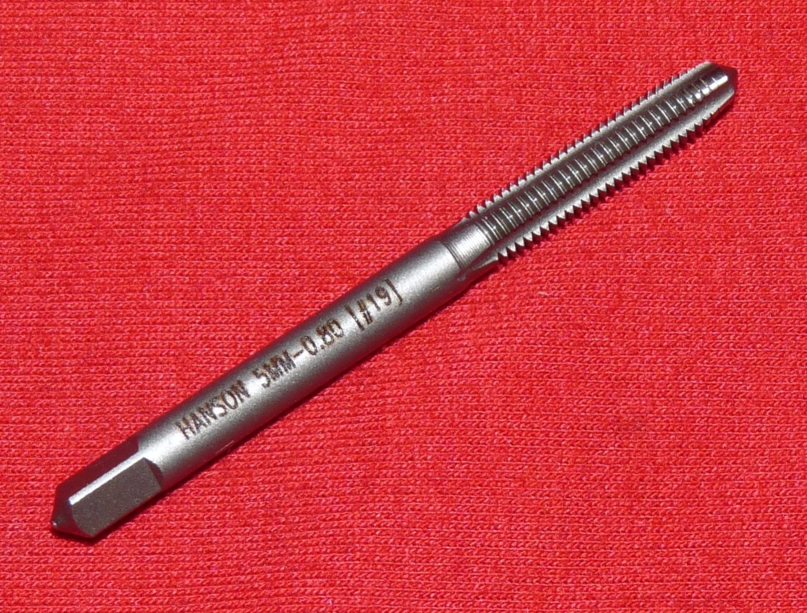 M5 X 0.80 Metric 5mm Carbon Steel Plug Tap 4fl Usa Made 0.8 Rh Irwin