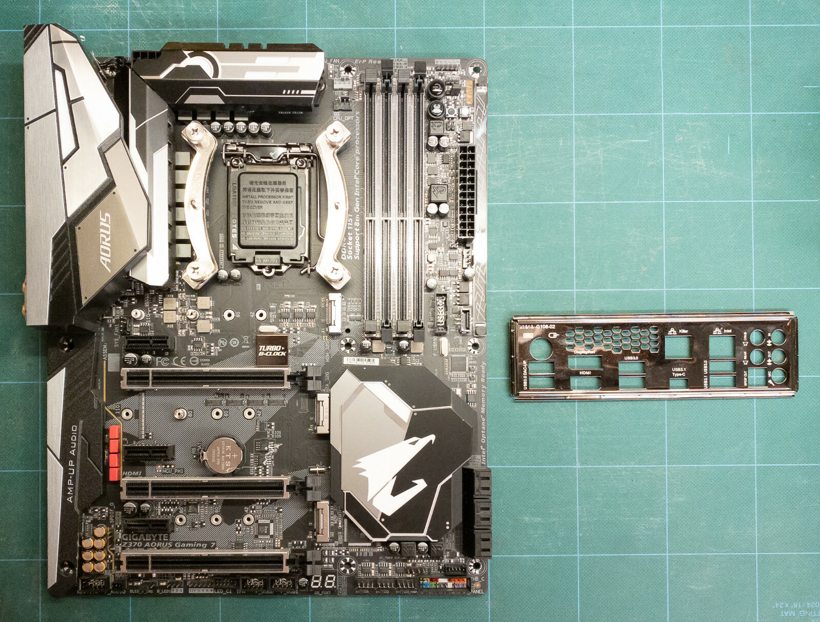Купить Материнская плата GIGABYTE Z370 AORUS, LGA1151, Intel ...