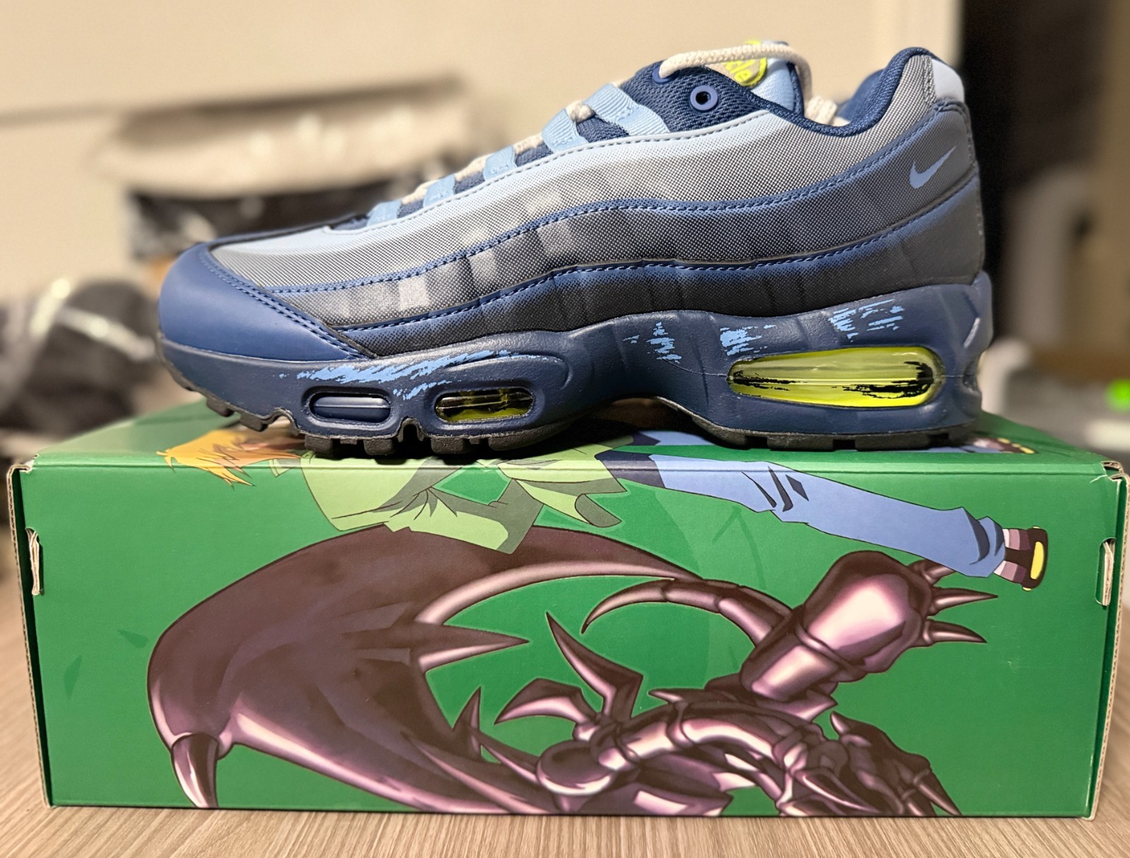 Nike Yu-Gi-Oh! x Air Max Muscle 95 QS Joey Size 7.5 NO PROMO