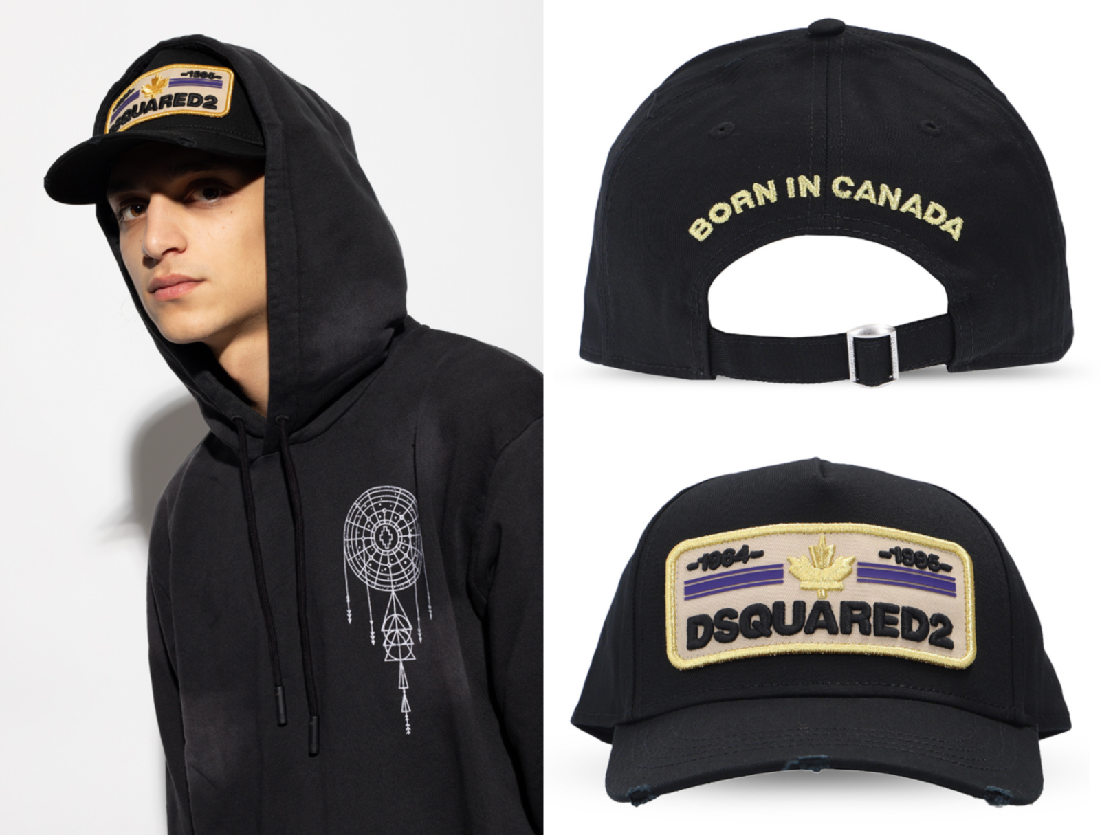 Dsquared2 Dean & Dan Catten Twins Cap Blue | ONU
