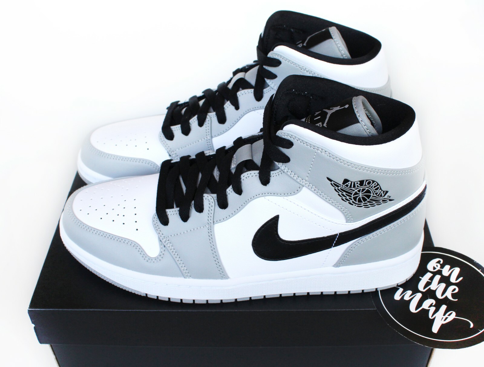 jordan 1 mid white size 5