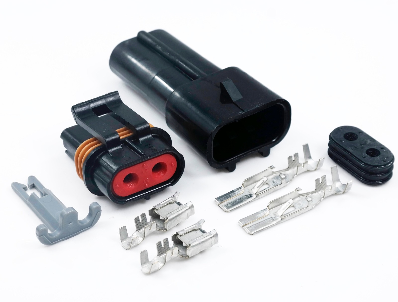 Delphi MetriPack 630 Series 2Conductor Connector w/1012 AWG, 46amp 2Pin Seal eBay