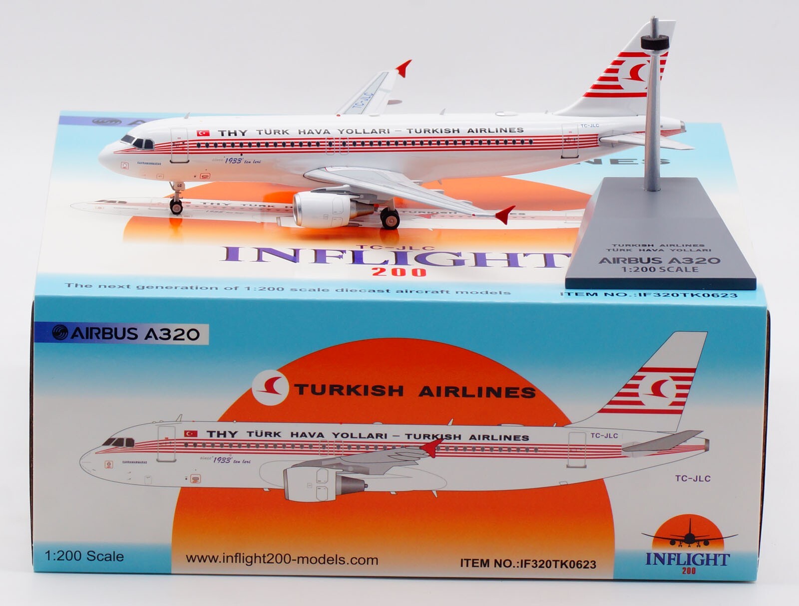スターフライヤー　AIRBUS A320 1/200　SCALE JCwings Starflyer A320 Reg# JA01MC 1:200 Scale Item