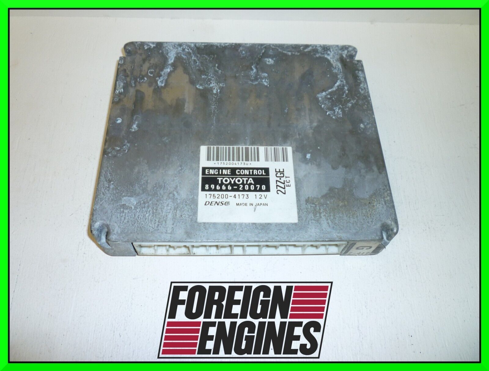 JDM TOYOTA ZZT231 CELICA 2ZZ-GE 2ZZGE 1.8L A/T ECU ECM 89666 JDM TOYOTA ZZT231 CELICA 2ZZ-GE 2ZZGE 1.8L A/T ECU ECM 89666