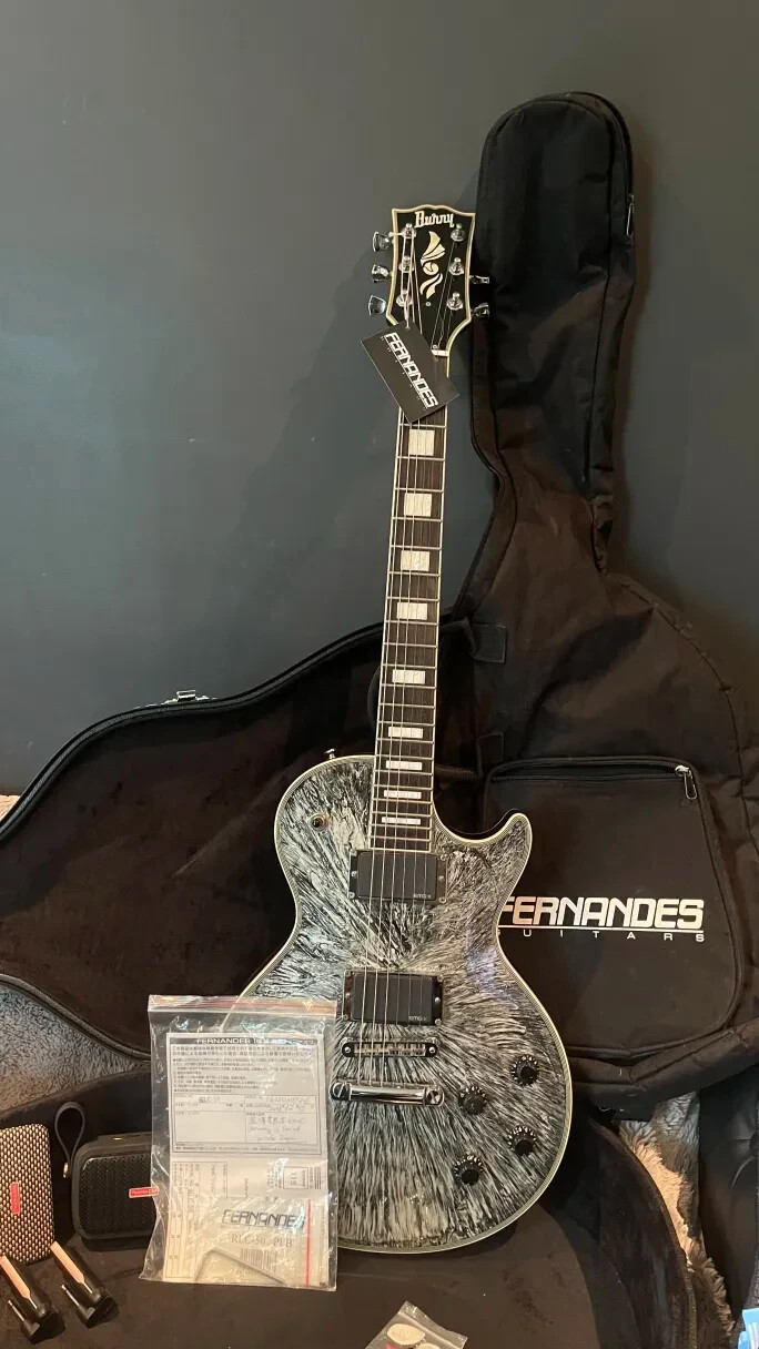 burny RLC-55JS Les Paul Custom　Duncan　JB burny RLC-55JS Les Paul Custom Duncan JB burny RLC-55JS Les